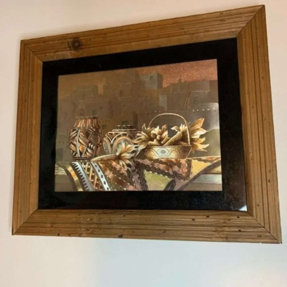 Wooden Handmade Picture Frame Wall Art‎